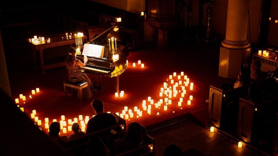 London: Candlelight Concert Ticket - St Mary Magdalen Church: the candlelit setting in Bermondsey
