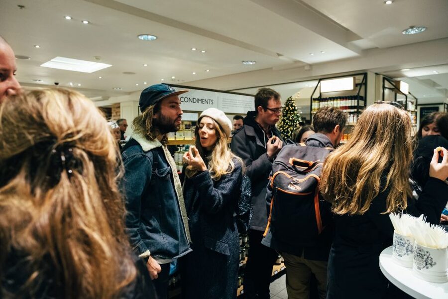London: Cheese Walking Tour with Tastings - The middle stretch: Paxton & Whitfield, Whole Foods Market, and Soho streets