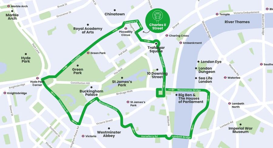 London: Children's Open Top Bus Tour - The Open Top Experience: Views, WiFi, and the Tootbus App