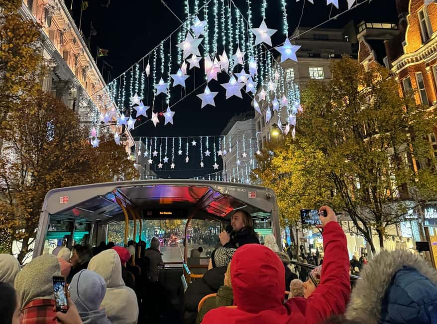 London: Christmas Lights Nighttime Bus Tour with Live Guide - Trafalgar Square’s Tall Tree: A Photo Moment You Should Actually Plan For
