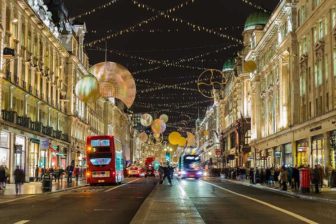 London: Christmas Lights Tour by Vintage Double-Decker Bus - Oxford Street Glow, Regent Street Shine, and How Close You Get