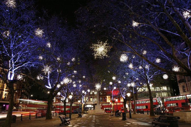 London: Christmas Lights Tour by Vintage Double-Decker Bus - Live Commentary That Actually Makes Landmarks Fun