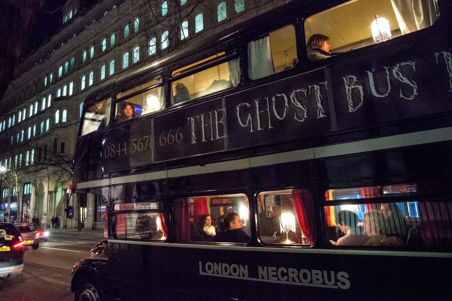 London: Comedy Horror Ghost Tour on a Bus - Your route in real terms: West End sights, Fleet Street, and headline landmarks