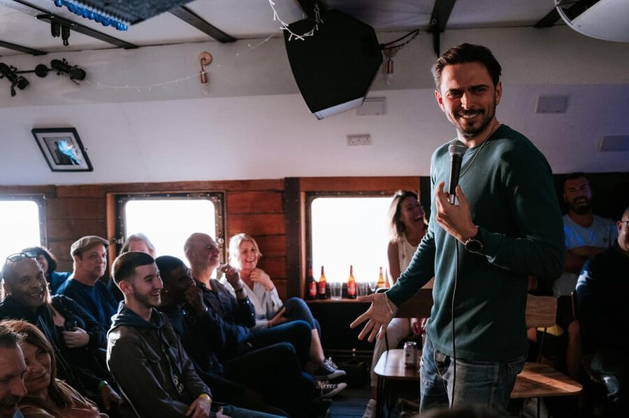 London: Dark Comedy on Iconic Battersea Barge - What the show is really like: 18+ dark comedy, roasts, and a full 150 minutes