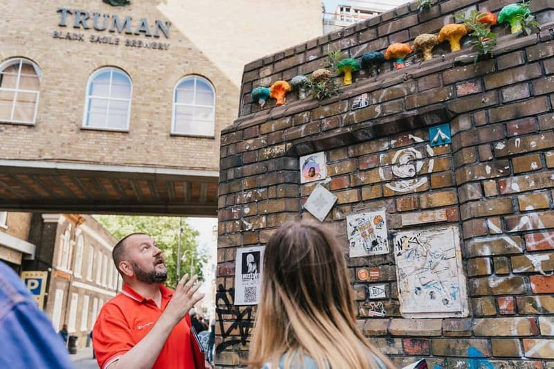London: East End Instagrammable Street Art & Graffiti Tour - Brick Lane: Where Angle, Detail, and Meaning Matter