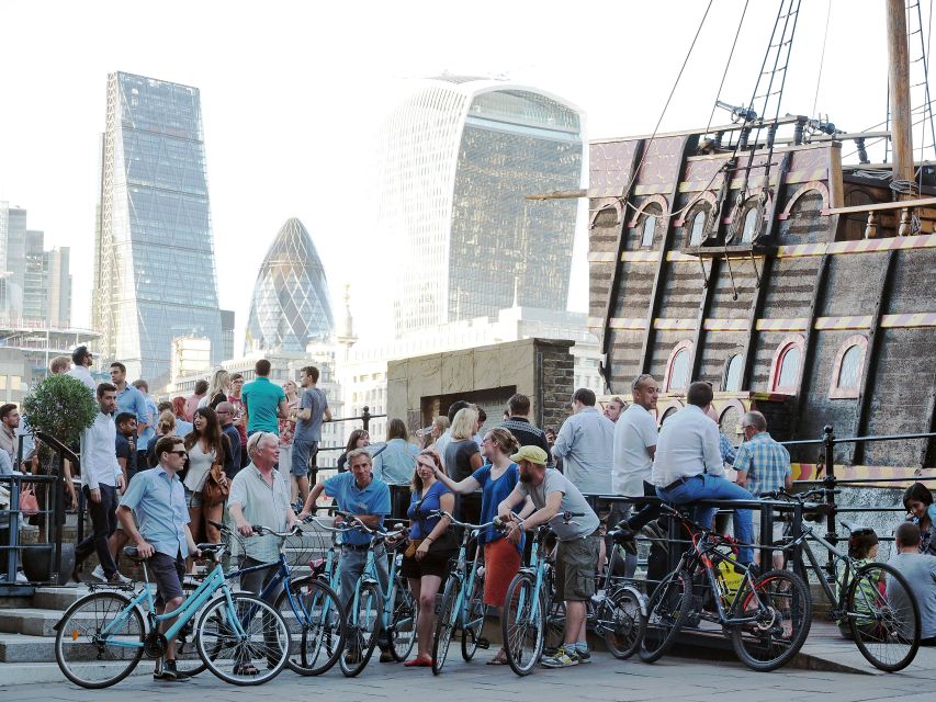 London: East London Town 3.5-Hour Bike Tour - Thames route first: from South Bank energy to the Globe and Drake’s ship
