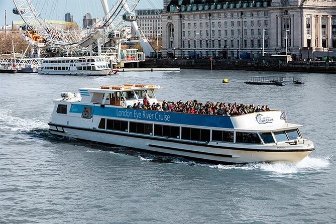London Eye River Cruise and London Eye Ticket Option - London Eye Ride: 135 Meters Up for a Clear 30-Minute Skyline View
