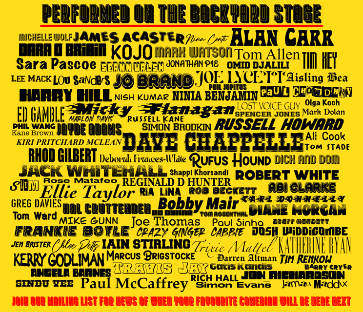 London: Friday Night at The Backyard Comedy Club - Key things to know before you go