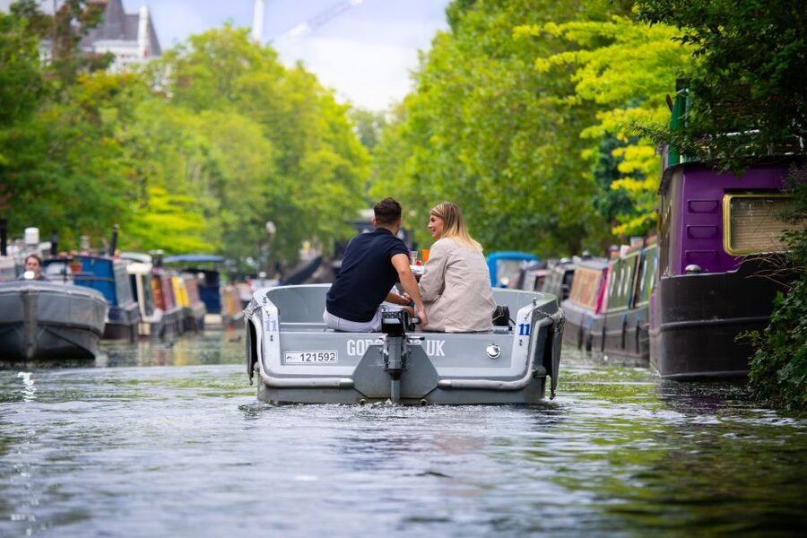 London: GoBoat Rental for Regent's Canal & Paddington Basin - Eco-Friendly by Design, Not Just by Marketing
