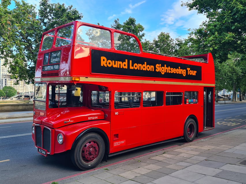 London: Guided Sightseeing Tour on a Vintage Open-Top Bus - A Vintage Routemaster Ride That Actually Feels Like London