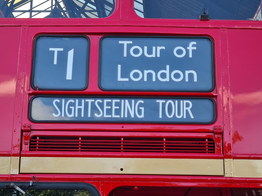 London: Guided Sightseeing Tour on a Vintage Open-Top Bus - Tower of London and Tower Bridge: The Riverside View You Will Remember