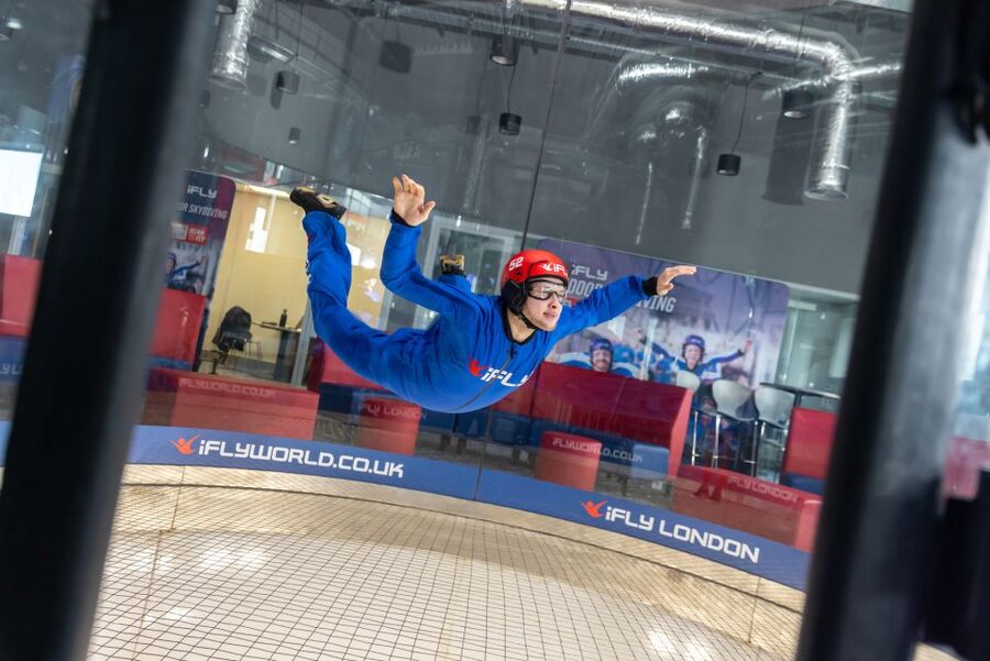 London: iFLY Indoor Skydiving at The O2 Entrance Ticket - London Indoor Skydiving at The O2, what you actually do