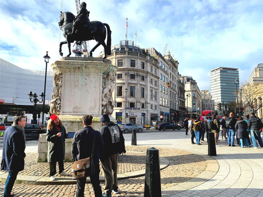London: James Bond and Spies Walking Tour - Trafalgar Square, Embankment Pier, and Waterloo Bridge: spy stories love the Thames