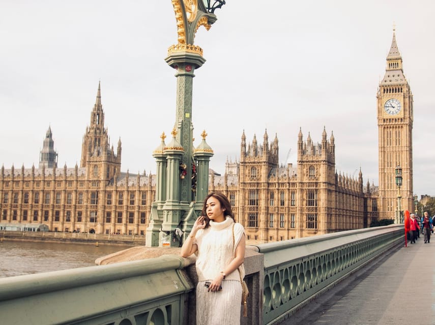 London: Private Photoshoot with Video Clip Option - Posing tips and candid shots, without the awkwardness