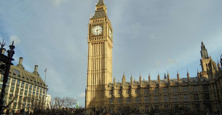 London: Private Walking Sightseeing Tour - The Clock Tower, Big Ben, and Houses of Parliament from street level
