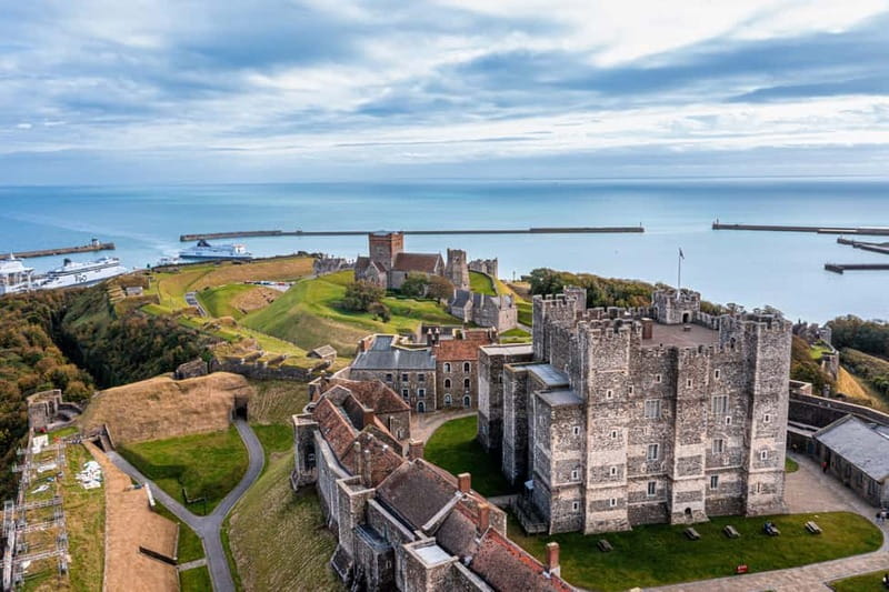 London: Small Group Canterbury, Dover & Kent Villages Tour - Dover White Cliffs and Castle: Views First, Then the WWII Underground