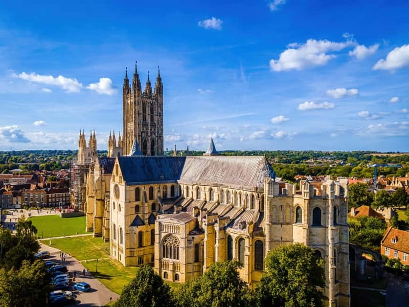 London: Small Group Canterbury, Dover & Kent Villages Tour - Canterbury Cathedral Area: A Guided Walk, Then Real Time to Wander