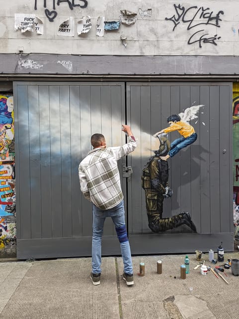 London: Street Art and Graffiti Guided Walking Tour - Starting at Old Spitalfields Market, Under the White Goat