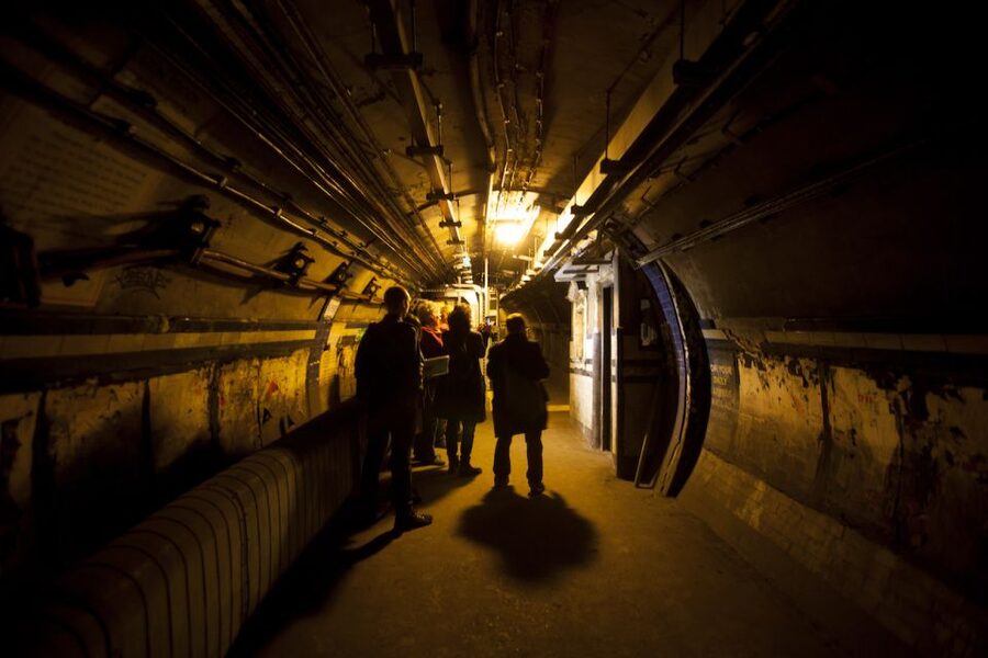 London: The Lost Tunnels of Euston Station Guided Tour - Meeting at Euston Square, finding the glass façade fast