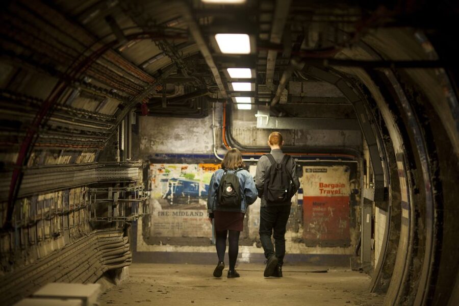 London: The Lost Tunnels of Euston Station Guided Tour - How vintage advertising stayed hidden for decades