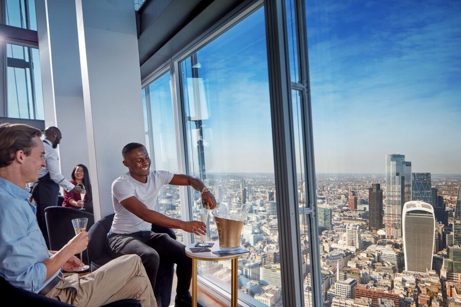 London: The View from The Shard - Entering the Shard at London Bridge, and why it helps you start fast