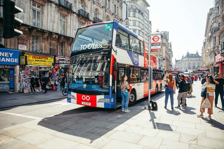 London: Tootbus Hop-on Hop-off with optional River Cruise - The major sights you will actually see from the bus