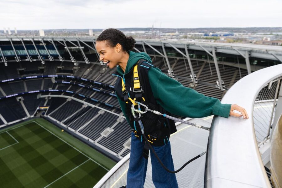 London: Tottenham Hotspur Stadium Skywalk Experience - Who keeps the mood fun: Spurs spirit from guides like Brandon and Jason