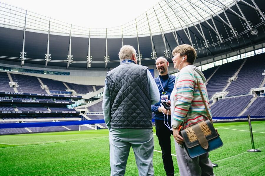 London: Tottenham Hotspur Stadium Tour - Walking the Tunnel Route: From Changing Rooms Toward the Dugouts