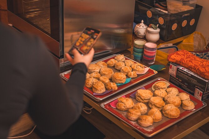 London: Traditional English Scone Making and Tea Workshop - The taste test: warm scones, real toppings, and an easy win