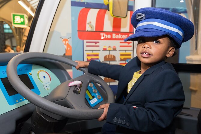 London Transport Museum One Day Ticket - Steam and electric trains plus classic buses and trams