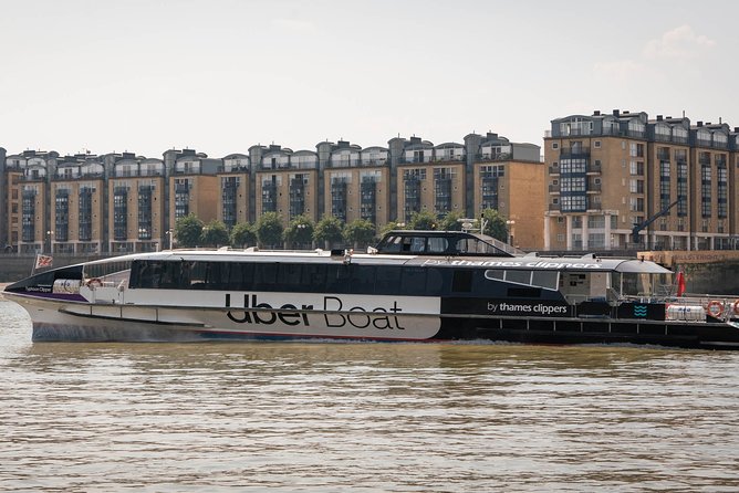 London: Uber Boat - Single Journey River Thames Cruise - London Eye and Southbank Centre: A Two-Track Choice for Your Time on the South Bank