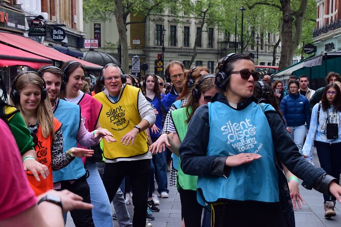 London West End Musical Silent Disco Walking Tour Top 1% Rated - Shaftesbury Avenue to Soho, classic names and chorus-level stops