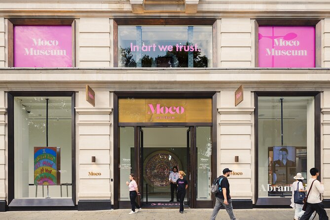 Official tickets: Moco Modern & Contemporary Art Museum - Moco Museum London, a smart 90-minute modern art plan