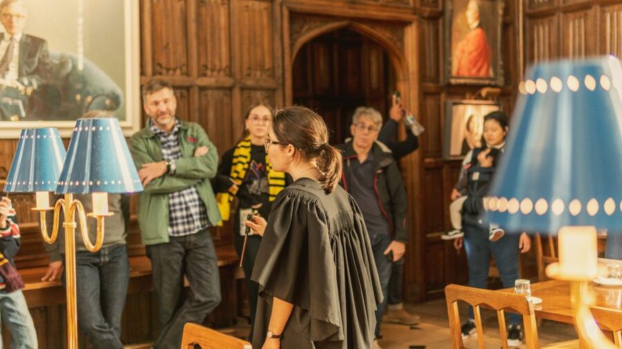 Oxford: Harry Potter Walking Tour Including New College - New College Entrance: Where Oxford Meets the Movie Mood