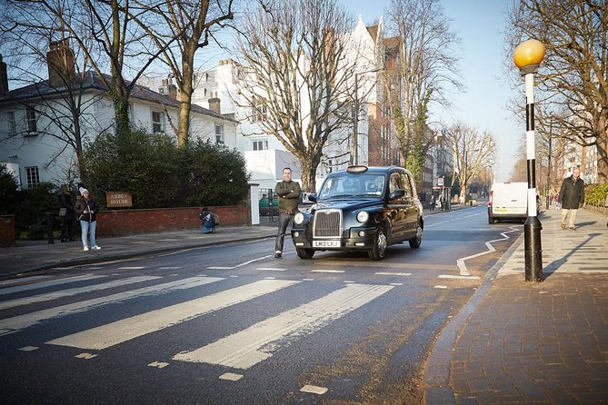 Rock Cab Tours presents Music Legends Private Taxi Tour of London - Central London Pickup and a 3 to 4 Hour Pace
