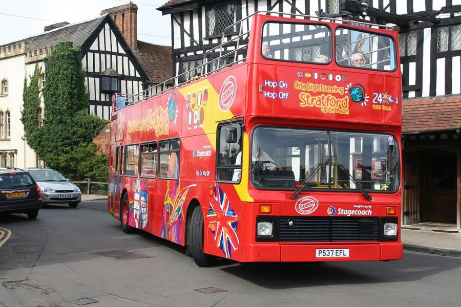 Stratford-upon-Avon:City Sightseeing Hop-On Hop-Off Bus Tour - Key highlights at a glance