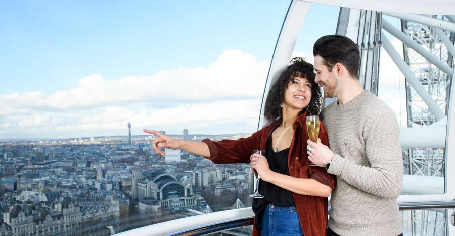 The London Eye Champagne Experience - Hosts who turn 30 minutes into a real story