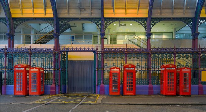 The Original Jack the Ripper Coach Tour of Haunted London - From Victoria Coach Station to Whitehall, by vintage double-decker