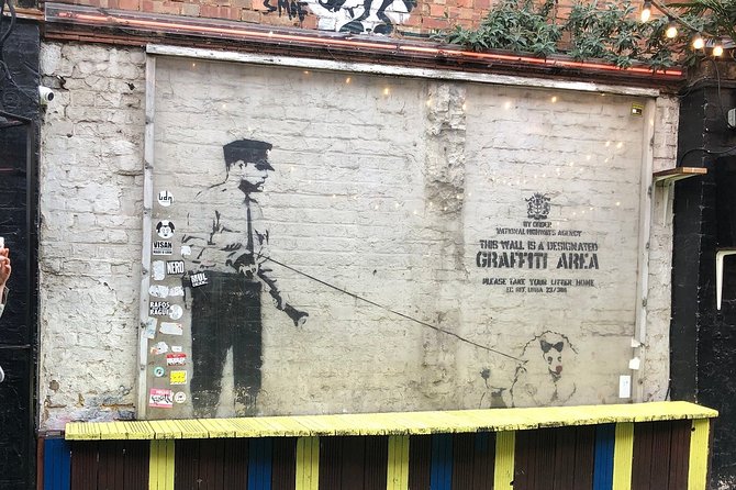 The Original London Street Art Tour - Stop 1: Old Spitalfields Market and Brushfield Street warm-up
