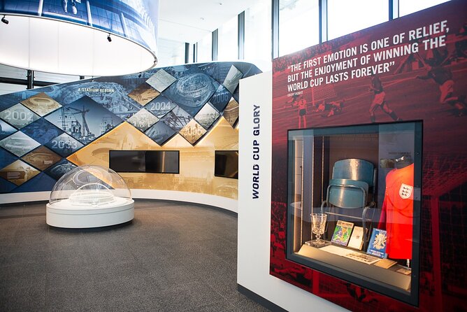 Tour of Wembley Stadium in London - Royal Box: the high-profile seat that makes Wembley feel mythic