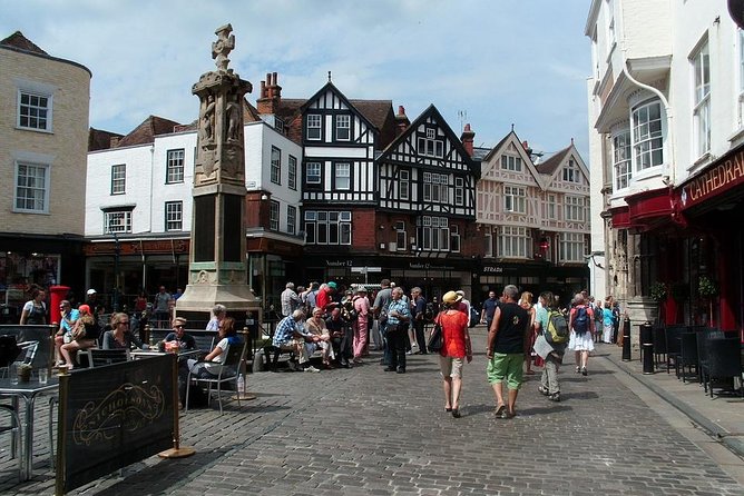 White Cliffs of Dover & Historic Canterbury Day Tour from London - Meeting at Queen Victoria Street, then south on the coach